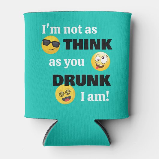 Funny Drunk Emoji Glacière (Devant)