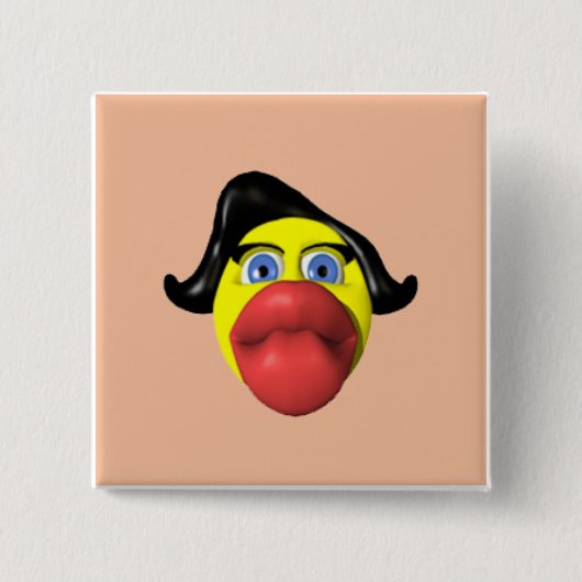Funny Duck Birthday Button (Voorkant)