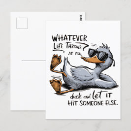 Funny Duck Briefkaart