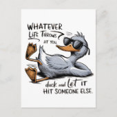 Funny Duck Briefkaart (Voorkant)