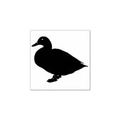 Funny Duck Cute Bird Personal Stationery Rubberstempel (Afrduk)