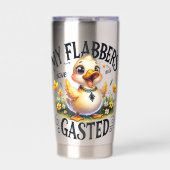Funny Duck "Flabbergasted" Geïsoleerde Drinkbeker (Voorkant)