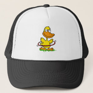 Funny duck hoepel   Achtergrondkleur kiezen Trucker Pet