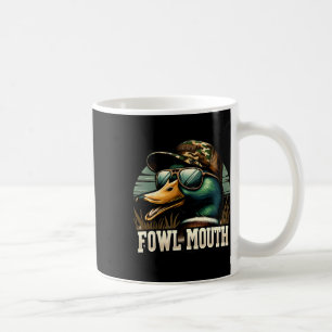 Funny Duck Hunter Shirt Vogel Mond Eend Jacht Go Koffiemok