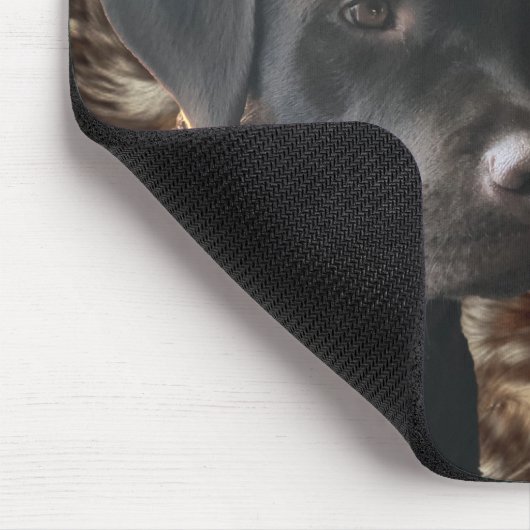 Funny Duck Hunting Chocolate Lab Camo Muismat (Hoek)