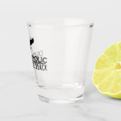 Funny Duck Hunting Duckaholic Shot Glas (Rechts)