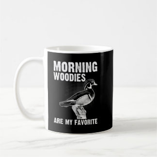 Funny Duck Hunting Morning Woodies zijn mijn favor Koffiemok