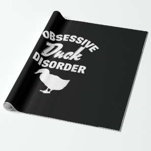 Funny Duck Hunting Odd Obsessief Duck Disorder Cadeaupapier