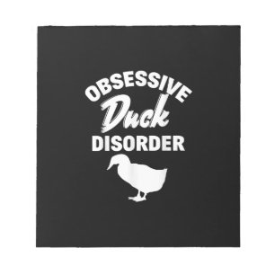 Funny Duck Hunting Odd Obsessief Duck Disorder Notitieblok