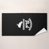 Funny Duck Hunting Odd Obsessive Duck Disorder (Serviette de bain)