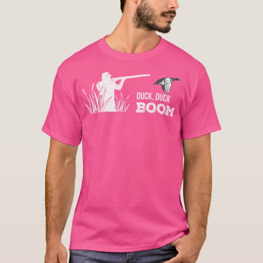 Funny Duck Hunting Tshirt (Voorkant)
