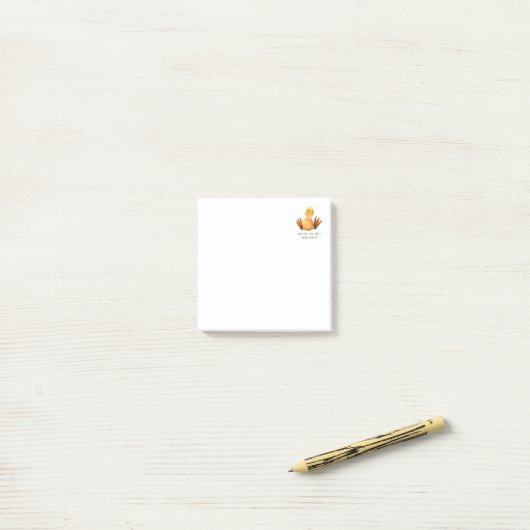 Funny Duck Post-it® notes (Op bureau)
