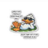 funny duck stickers (Devant)