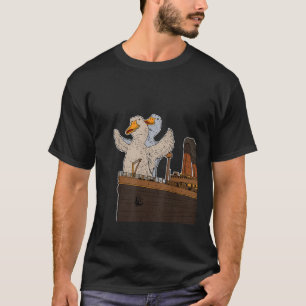 Funny Ducks Ganzen Pun Meme Mannen Vrouwen Funny D T-shirt