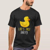 Funny Ducky Rubber Duckie Gift T-shirt (Voorkant)