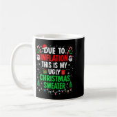 Funny Due To Inflation Ugly Christmas Sweaters For Koffiemok (Links)