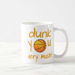 Funny Dunk You Very Much Basketball Summer Camp SP Koffiemok