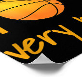 Funny Dunk You Very Much Basketball Summer Camp SP Poster (Hoek)