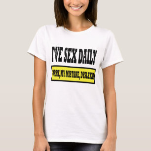 Funny dyslexia t-shirt