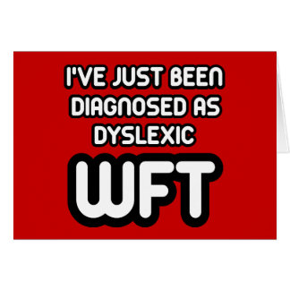 Funny dyslexic
