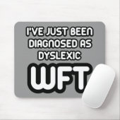 Funny dyslexic muismat (Met muis)