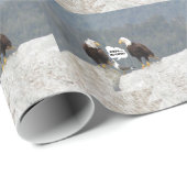 Funny Eagles en Seagull Cadeaupapier (Rol Hoek)