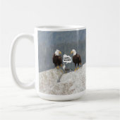 Funny Eagles en Seagull Classic White Mok (Links)