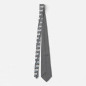 Funny Eagles en Seagull Necktie Stropdas (Achterkant)