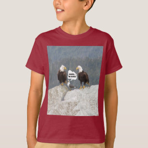 Funny Eagles en Seagull T-shirt