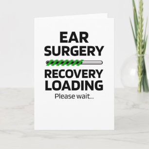 Funny Ear Surgery Otoplasty Recovery Gifts Kaart