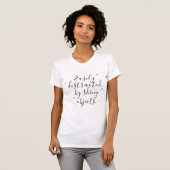 Funny Easily distracted by shiny objects Mug T-shirt (Voorkant volledig)