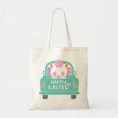 Funny Easter Bunny Butt Truck Easter Hunt Tote Bag (Voorkant)
