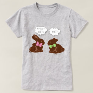 Funny Easter Bunny Chocolate T-shirt