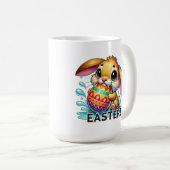 Funny Easter Bunny Koffiemok (Voorkant rechts)