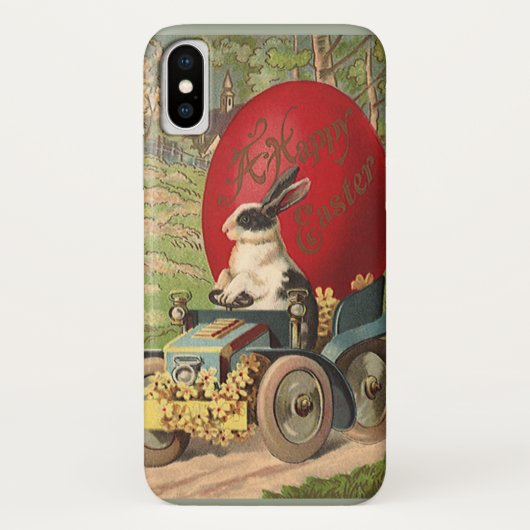  Funny Easter, Bunny Rabbit Egg Automobile Case-Mate iPhone Case (Achterkant)
