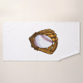 Funny Easter Egg Baseball Egg Hunting Easter Day M (Serviette de bain)