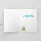 Funny Easter Egg Hunt Kaart (Binnen)