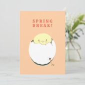 Funny Easter Feestdagenkaart (Staand voorkant)