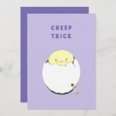 Funny Easter Feestdagenkaart (Voorkant / Achterkant)