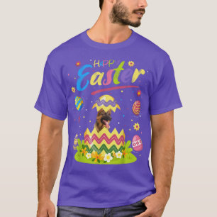 Funny Easter Lover German Shepherd Dog Happy E T-shirt