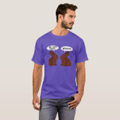 Funny Easter Meme - Mijn Butt Hurts T-shirt (Voorkant volledig)