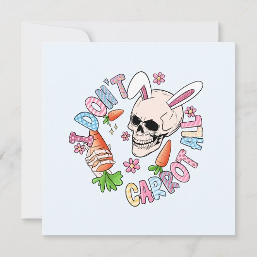 Funny Easter Skull (Voorkant)