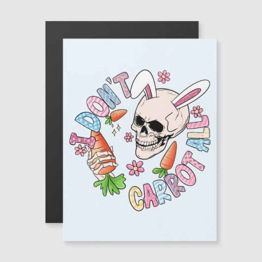 Funny Easter Skull (Voorkant / Achterkant)