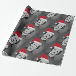 Funny Edgar Allan Poe Santa Cadeaupapier