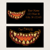 Funny Effrayant Jack O'lantern Thunder_Cove (Devant & derrière)