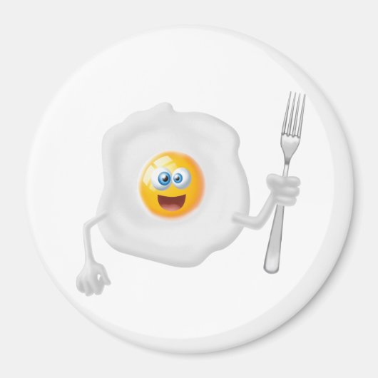 Funny Egg Fridge Magnet Magneet (Voorkant)