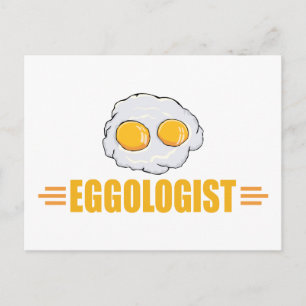 Funny Egg Lover's Briefkaart