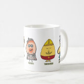 Funny Egg Puns Koffiemok (Voorkant rechts)