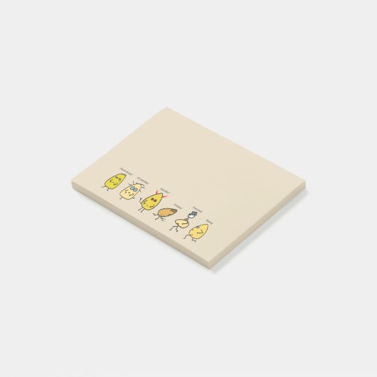 Funny Egg Puns Post-it® Notes (Schuin)