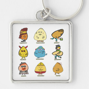 Funny Egg Puns Sleutelhanger
